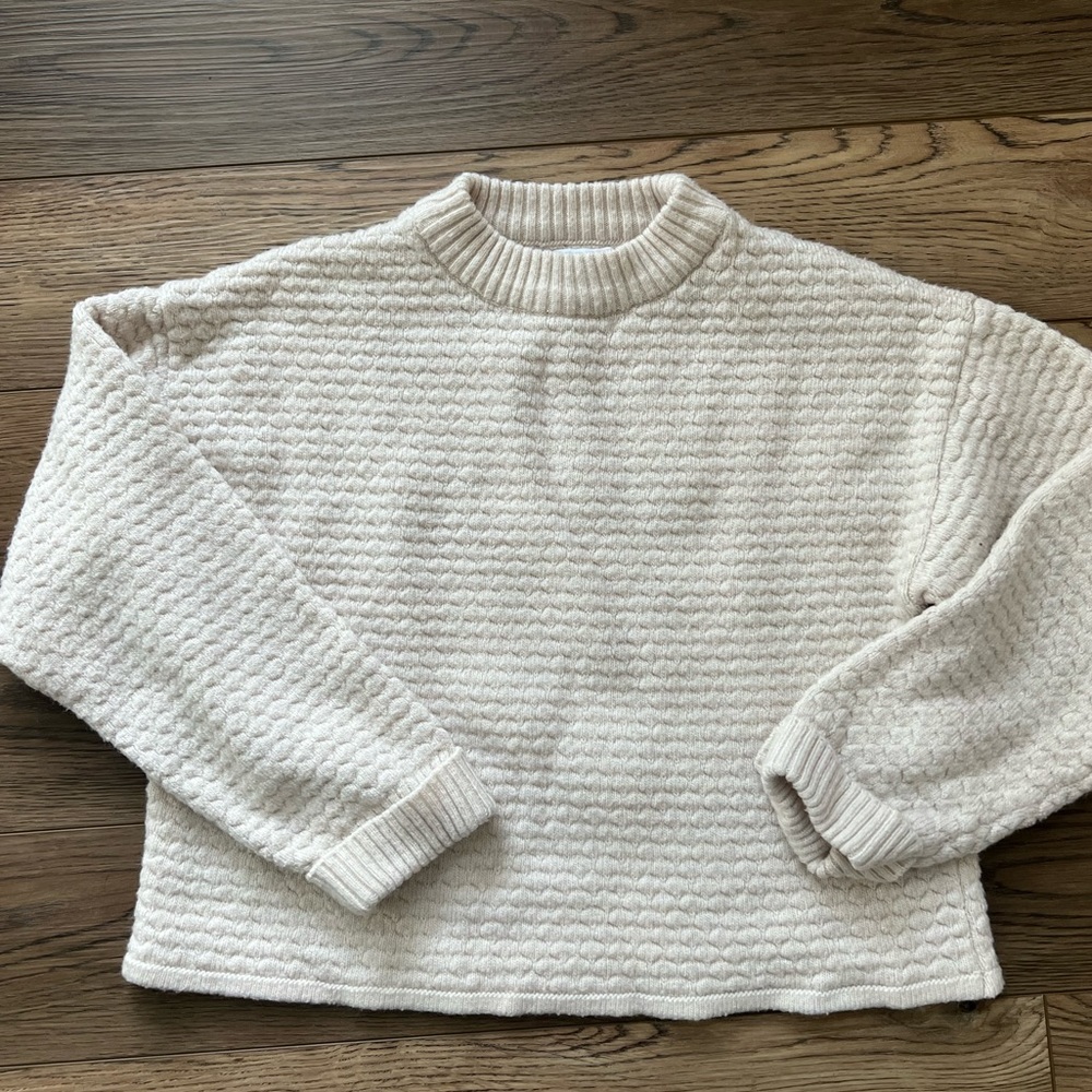 Cozy Cream Kids Sweater